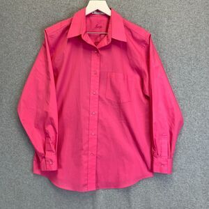 Women's Pink Button-Up Shirt